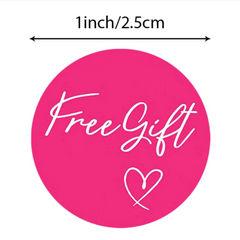 Free Gift Sticker 100 pcs