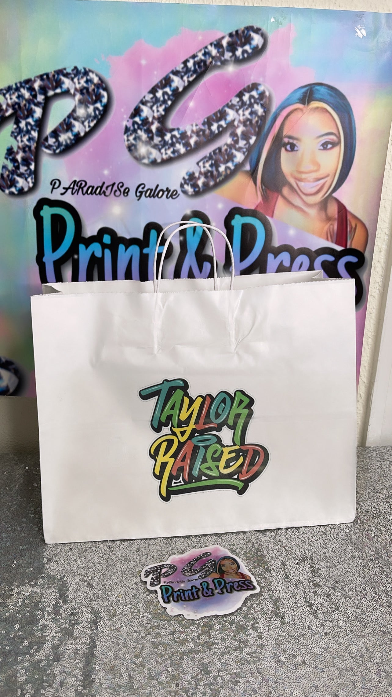 Custom Shopping Bags (LARGE)