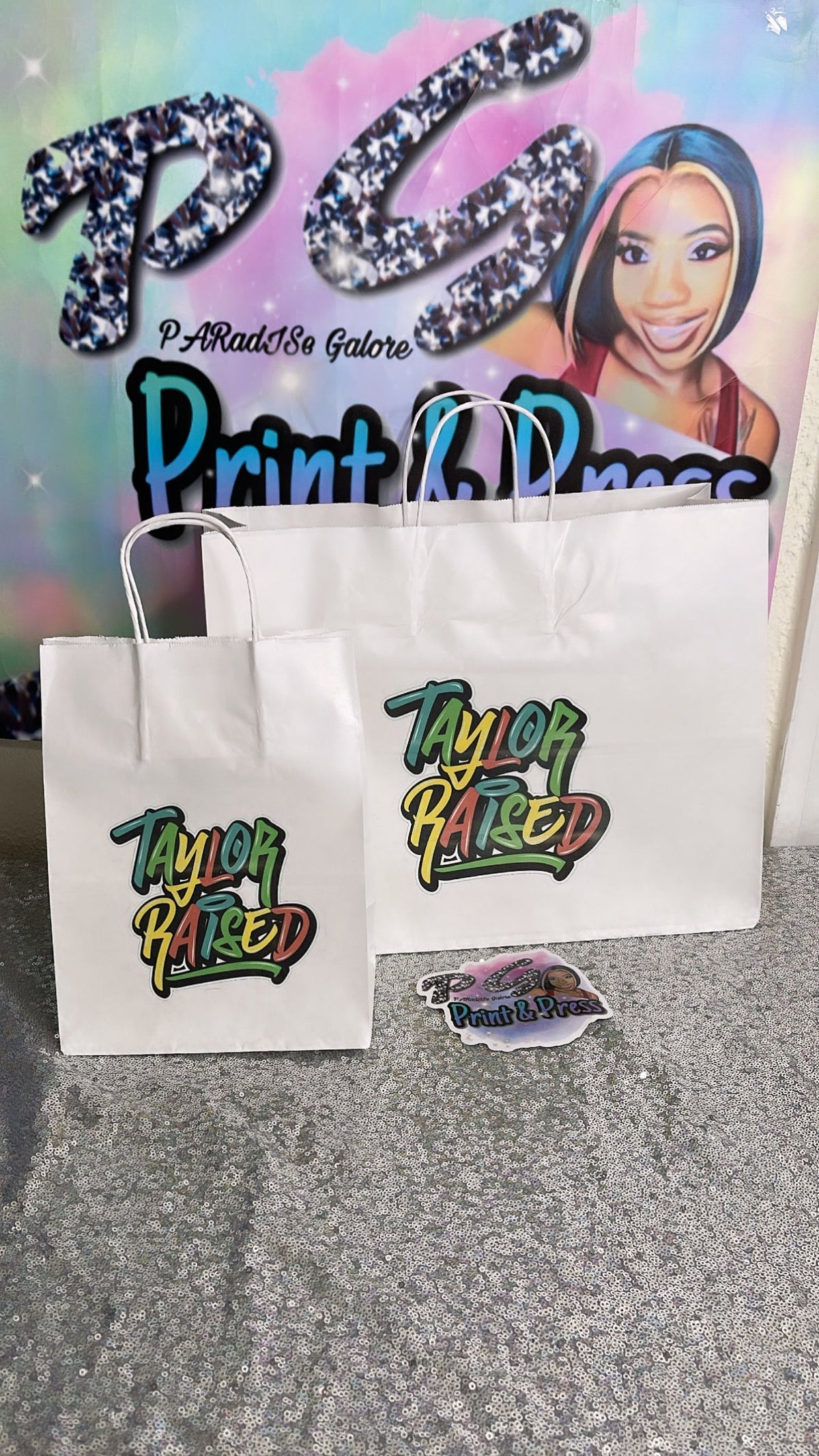 Custom Shopping Bags (LARGE)