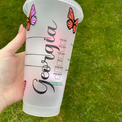 Personalised Butterfly Cup